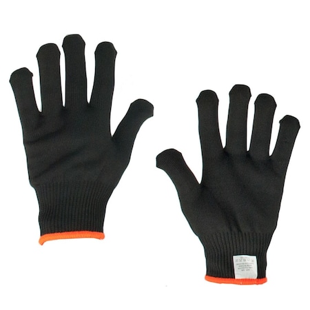 Glacier Glove Liners  LargeXL 008BK-L-XL BLK